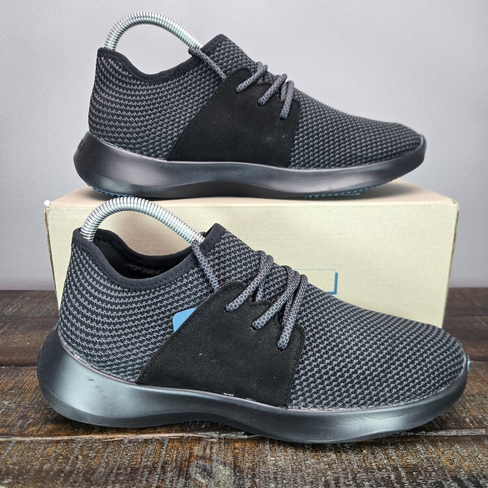 Vessi Everyday Classic Mens Size 7 Waterproof Shoes Sneakers All Black